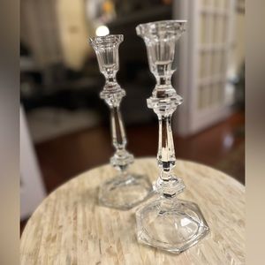 Crystal Candlesticks